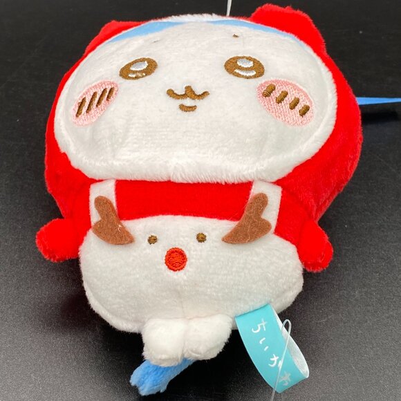 Chiikawa 7-11 Collab Reindeer Hachiware Plush Doll Christmas Ornament 2024 NWT - Picture 8 of 10
